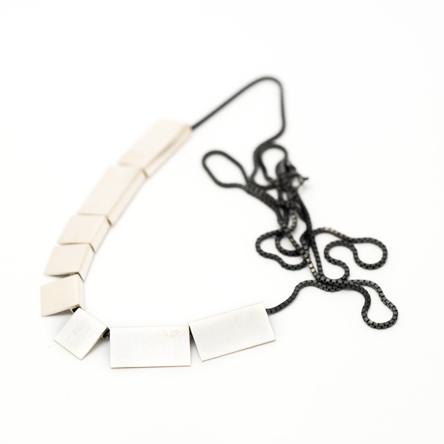 squares continuous necklace