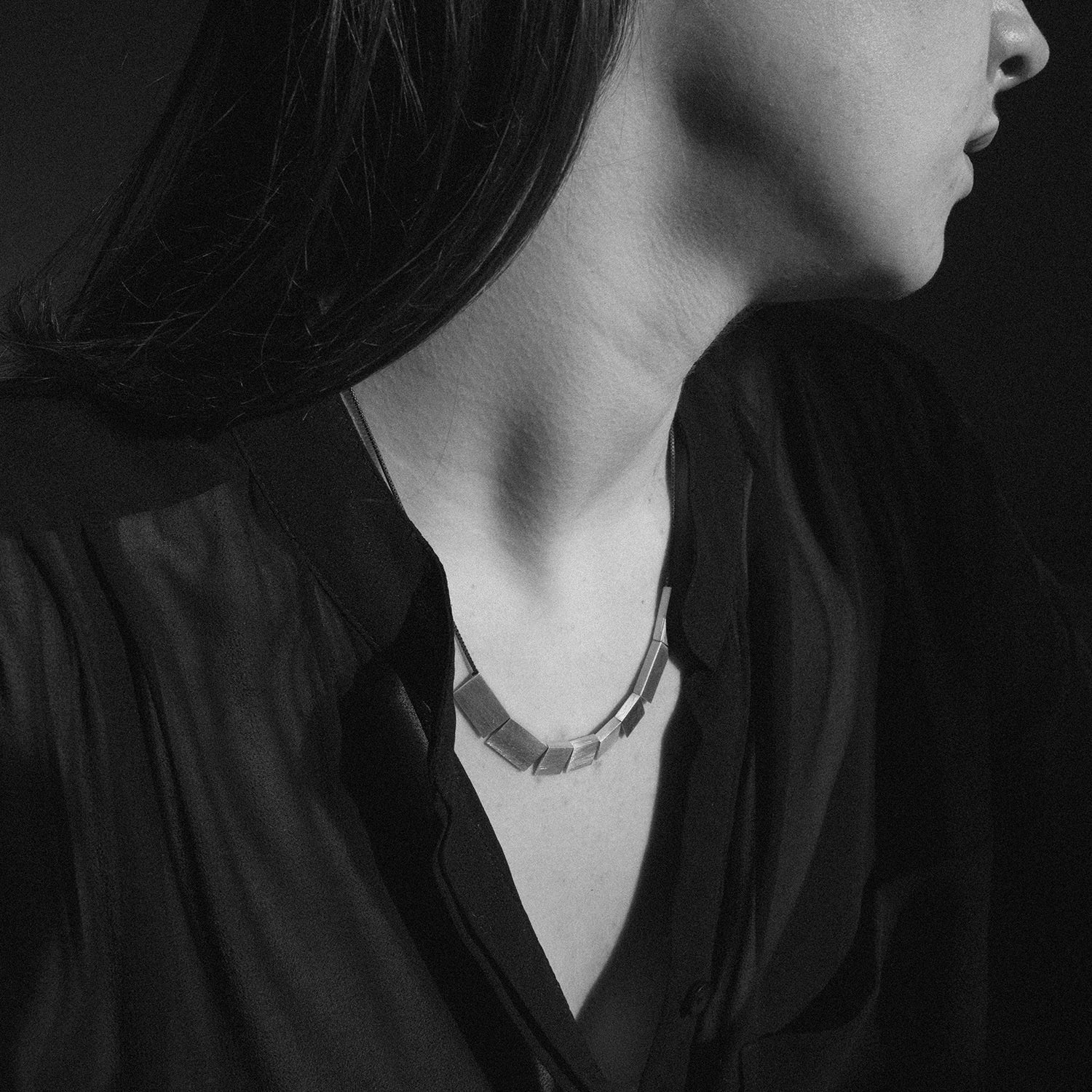 short squares necklace