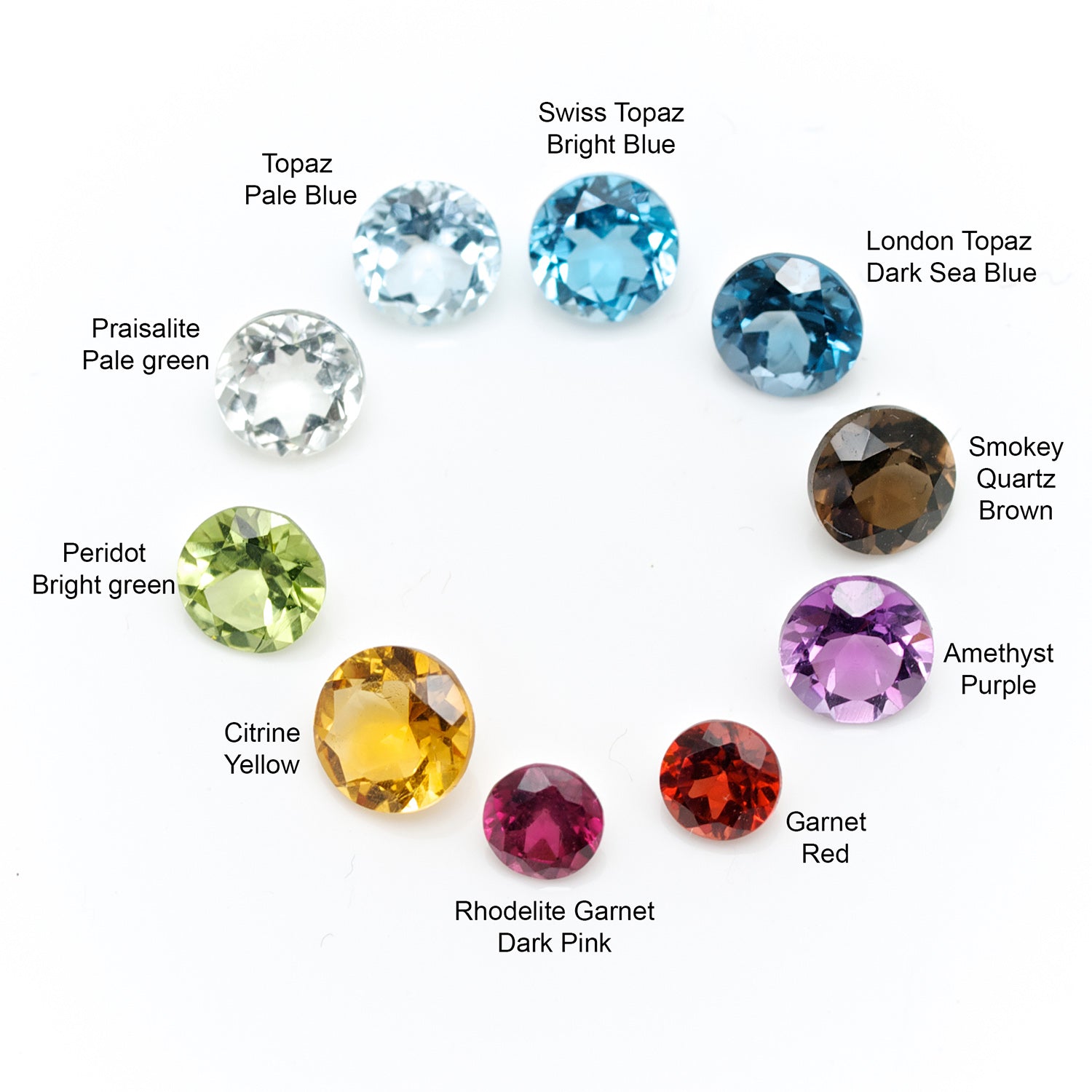 stone colour chart