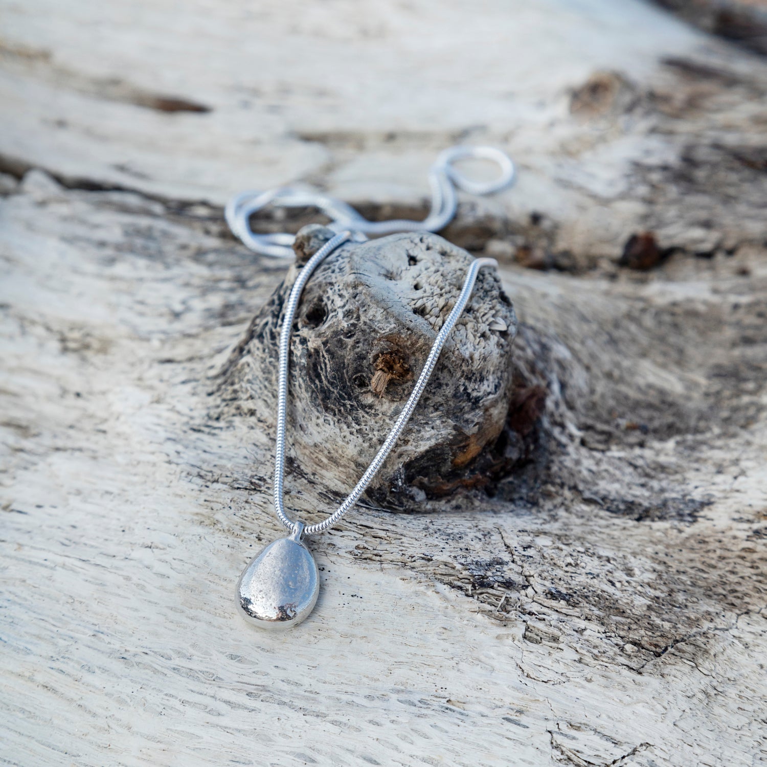 Chunky pebble necklace