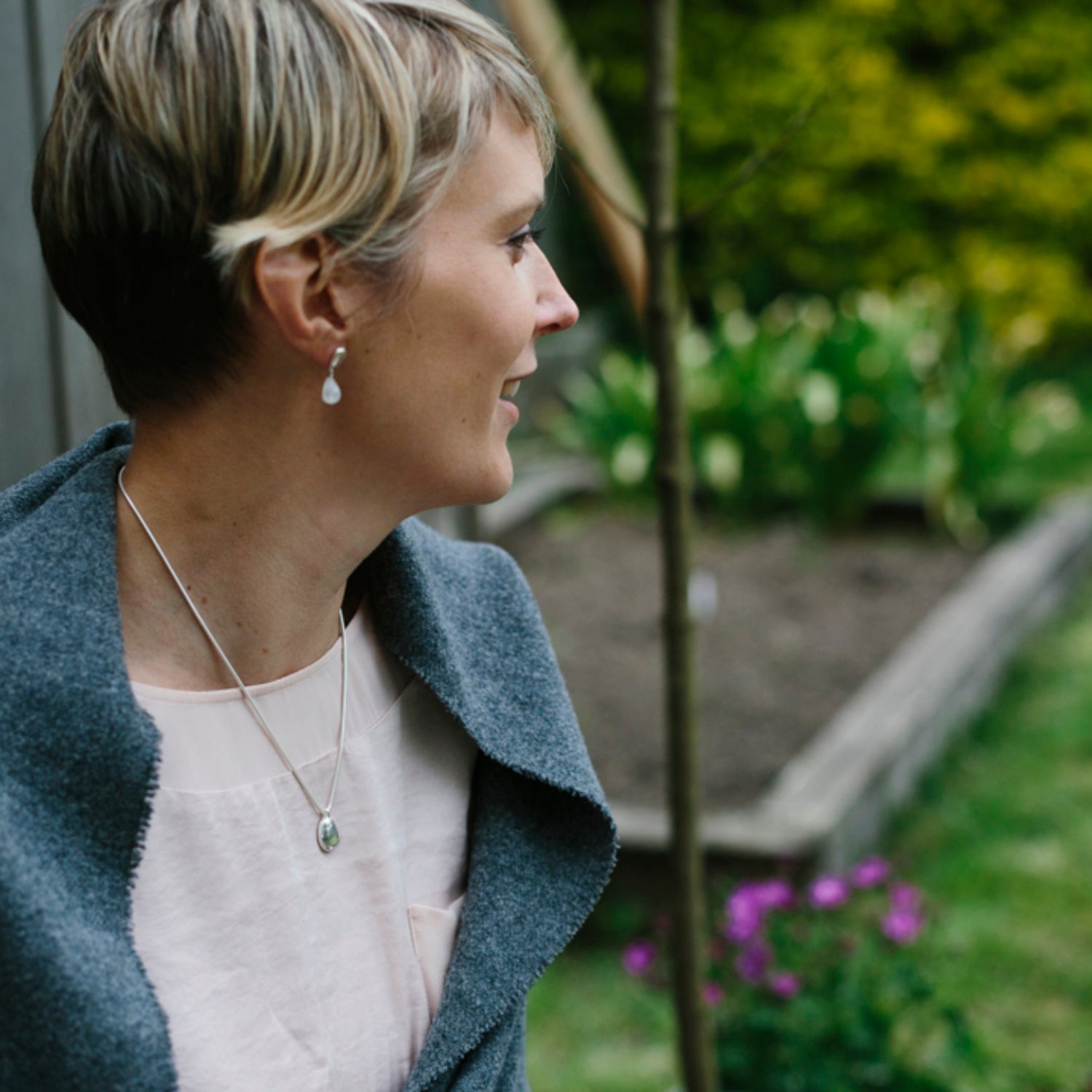 Chunky pebble necklace