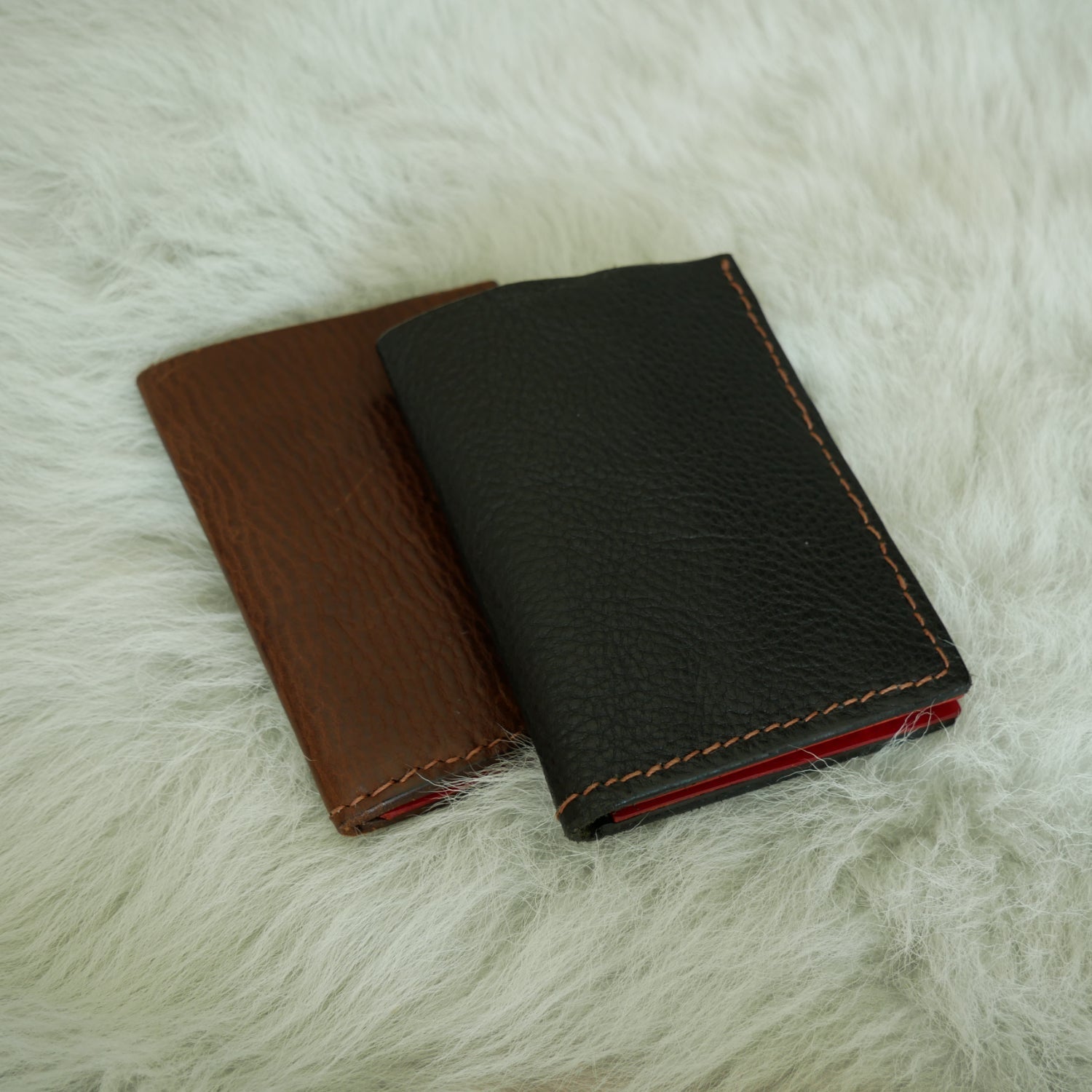 Small leather wallet