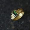 18ct gold and tourmaline ring