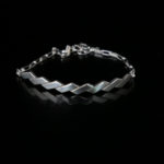 silver zigzag bracelet
